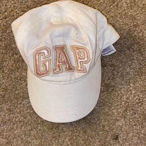 Little girls white hat